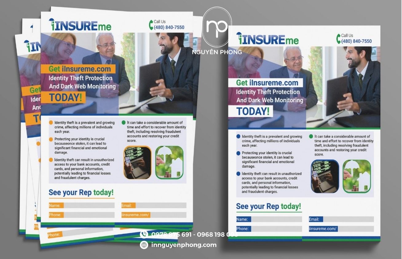 In tờ rơi bảo hiểm xã hội kêu gọi